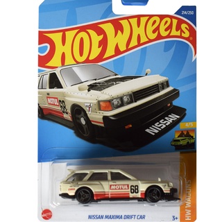 [พร้อมส่ง] รถเหล็ก HOTWHEELS ของแท้ Nissan Maxima Drift Car (White) HW2022_#214