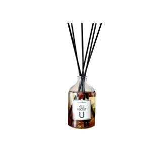 ก้านไม้หอมปรับอากาศ กลิ่นเมล่อนกุหลาบ ขนาด 100 ml Phutawan Reed Diffuser All About You (Melon&Rose)