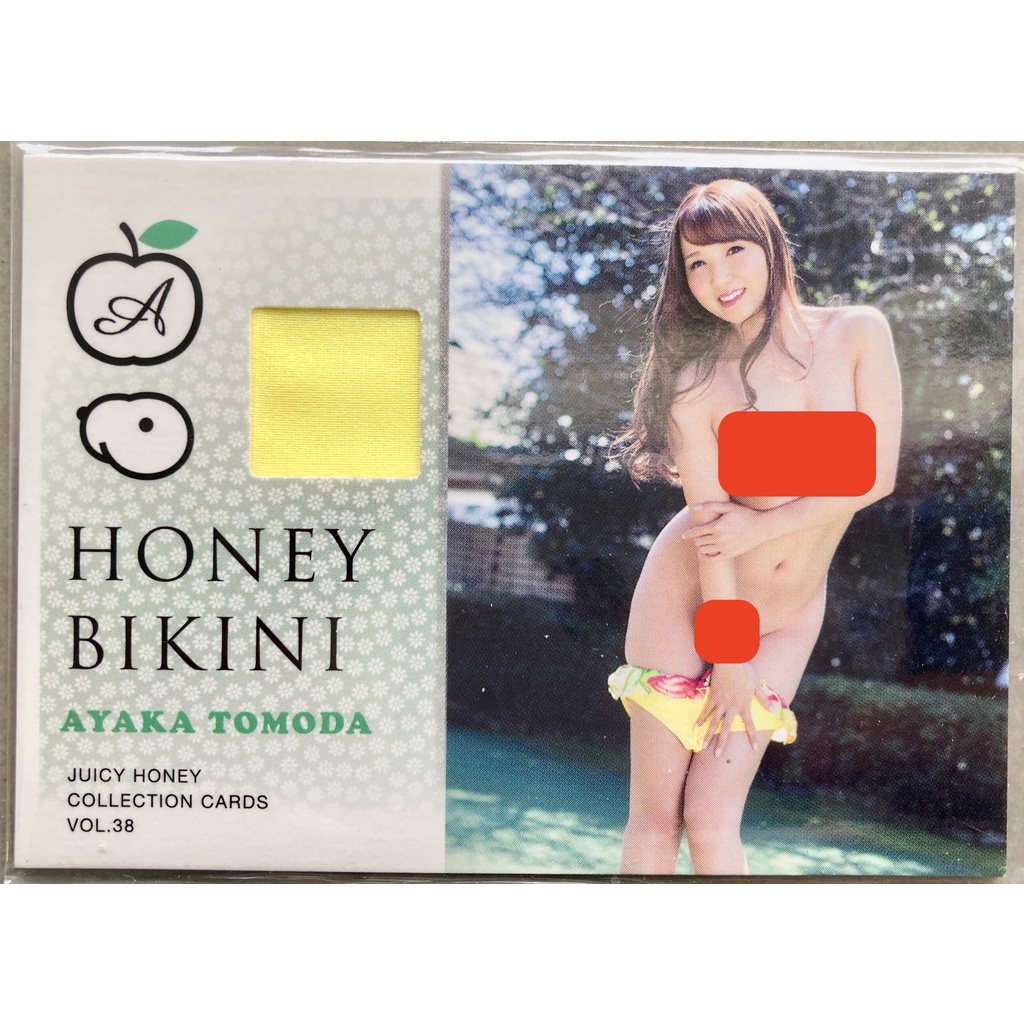 [ของแท้] Ayaka Tomoda (Honey Bikini) 76/90 Juicy Honey Collection Cards Vol.38