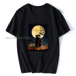 Dororo T Shirt Red t-shirt Dororo Slim Fit Men Cotton Tshirt Anime Tees Harajuku Streetwear Fashion Short Sleeveเสื้อยืด