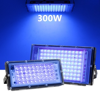 220V Full Spectrum LED Grow Light 50W/100W/200W/300W UV 395nm ไฟปลุกต้นไม้ ไฟช่วยต้นไม้ตัวเร็ว มีสวิตช์ปิดเปิด สายไฟยาว1.5โม