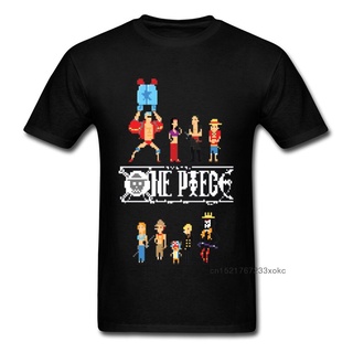 ใหม่ เสื้อยืดผ้าฝ้าย 100% พิมพ์ลายการ์ตูน One Piece Luffy Zoro Sanji Chopper Usopp Nami Skull ของขวัญ สําหรับผู้ชายS-5XL