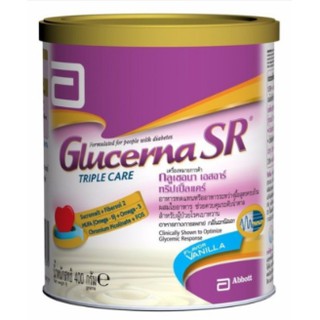 GLUCERNA กลูเซอนา เอสอาร์ ทริปเปิ้ลแคร์ 400 กรัม 01380