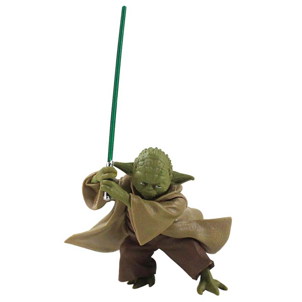 7ซม.star Wars YodaดาบPVC Action Figureสะสมของเล่นตุ๊กตา