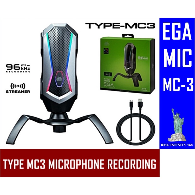 MIC EGA รุ่น TYPE-MC3 Microphone Condenser 96Khz USB Type-C