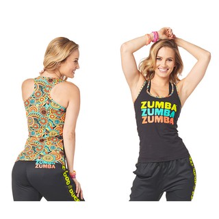 Zumba Peace Love Zumba Racerback (เสื้อกล้ามออกกำลังกายซุมบ้า)