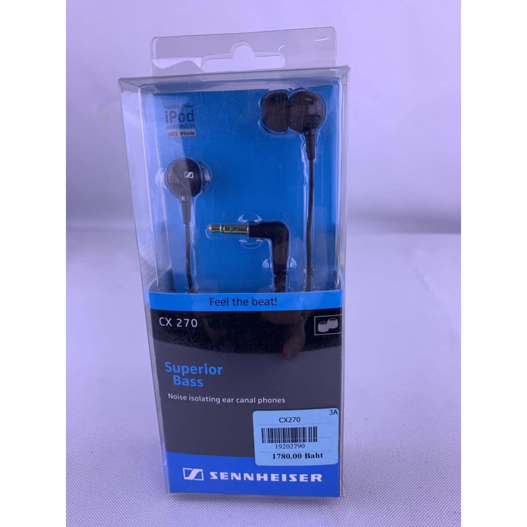 Sennheiser CX-270 Noise Reduction in Ear Headphone