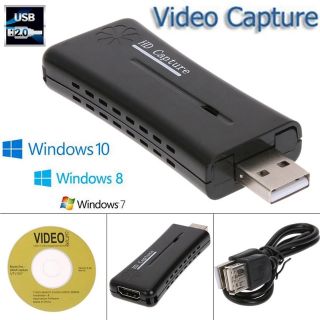 คุณภาพสูง Mini แบบพกพา HD USB 2.0 พอร์ต HDMI Video Capture Card สำหรับคอมพิวเตอร์