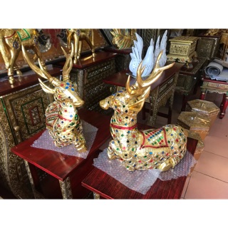 🦌 กวางทอง 12 นิ้ว