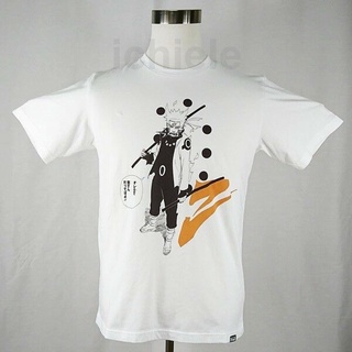 Ut UNIQLO NARUTO Sage Mode Weekly-Jump 50th เสื้อยืดลําลองสําหรับผู้ชายแขนสั้นพิมพ์ลายกราฟฟิค