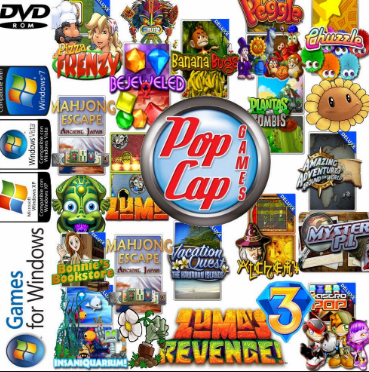 Gamehouse + Popcap Full Pack PC GAME DVD