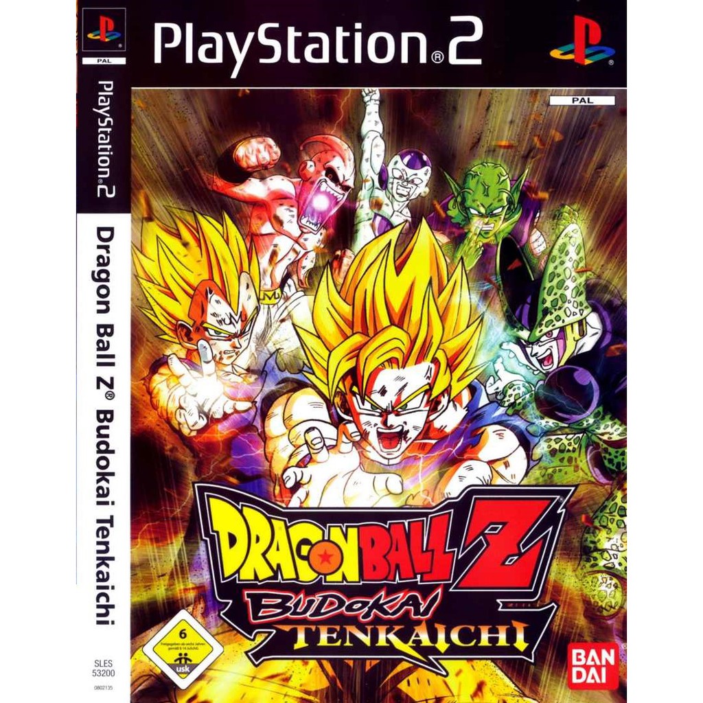 แผ่นเกมส์ Dragon Ball Z Budokai Tenkaichi PS2 Playstation2 คุณภาพสูง ราคาถูก