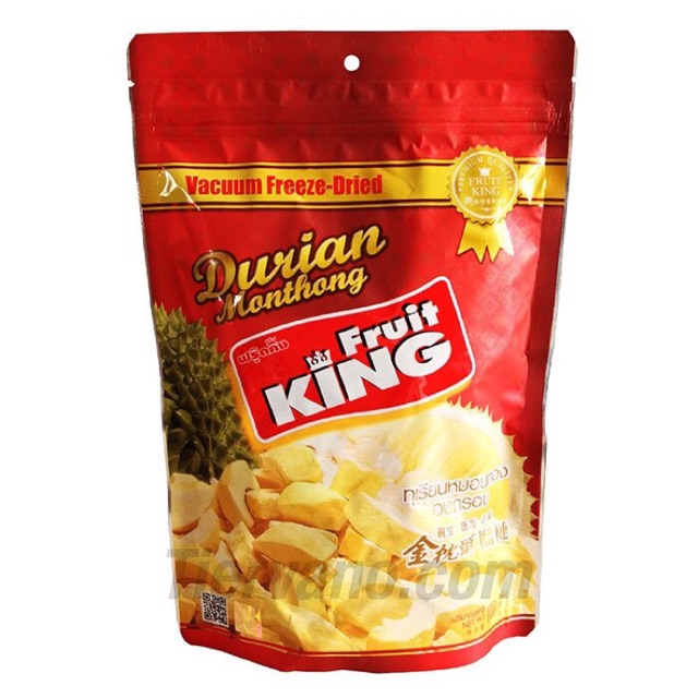 🔥ทุเรียนอบกรอบยกลัง 榴莲干 ตรา Fruit King ของแท้ คุณภาพดีที่สุด ถูกที่สุด Best Quality Product