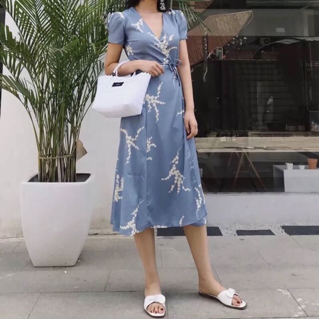 Lagoon long dress 💙