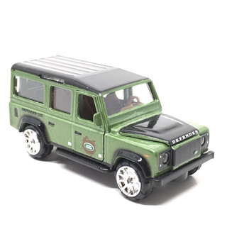 Majorette Land Rover Defender 110 - Black Roof - Green Color /Wheels RTOF5U /scale 1/60 (3 inches) no Package