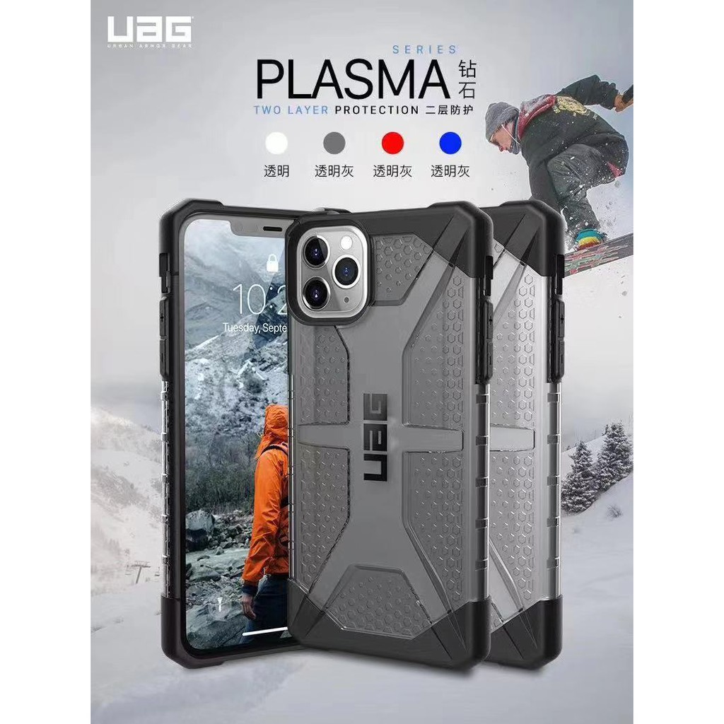 A005เคสUAG iphone11 11pro 11promax PLASMA เคสกันกระแทก เคสใส 6G/6S,7G/8G,6P,7P/8P,X,XR,XSMAX
