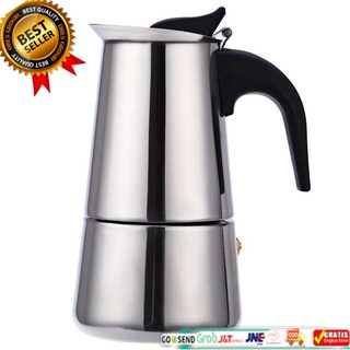 เครื่องชงกาแฟเอสเพรสโซ่ Moka Pot 300 มล. 6 ถ้วย DRLS