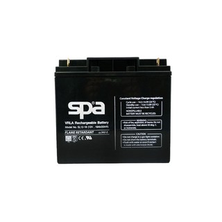 SLA Battery SL 12-18 SPA 12V 18AH แบตเตอรี่แห้ง ออกใบกำกับภาษีได้ batterymania