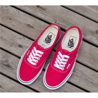 VANS AUTHENTIC RED สีแดง