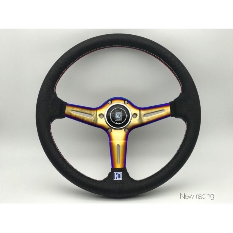 พวงมาลัยรถ พวงมาลัย MUGEN ก้านยก 3นิ้ว งานสวย ปั้มครบ