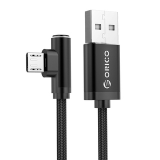 ORICO (HTM/HTL) Micro/ไล ทิง USB Charging Cable 2.4A Elbow USB Data Cable Fast Charge1.2เมตร