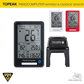 ไมล์วัดความเร็วและรอบขา+เซ็นเซอร์ TOPEAK PANOCOMPUTER W/SPEED &amp; CADENCE SENSOR