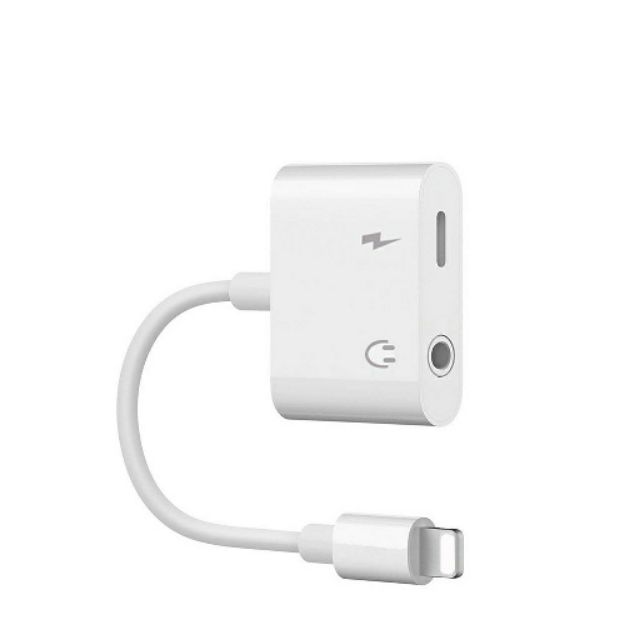 WUW X89 สายแปลง iPhone Lightning & AUX 3.5 mm อะแดปเตอร์ สำหรับ ชาร์จ และ ฟังเพลง