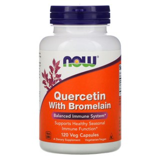 Now Foods, Quercetin with Bromelain, 120 Veg Capsules