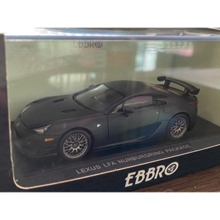 โมเดลรถ EBBRO แท้ LEXUS LFA NURBURGRING PACKAGE F.BLACK