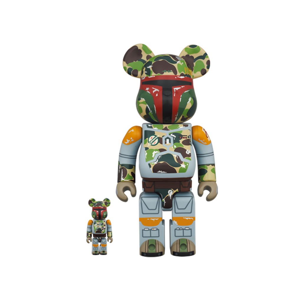 (ผ่อน0%) Bearbrick BAPE BOBA FETT 400% & 100%