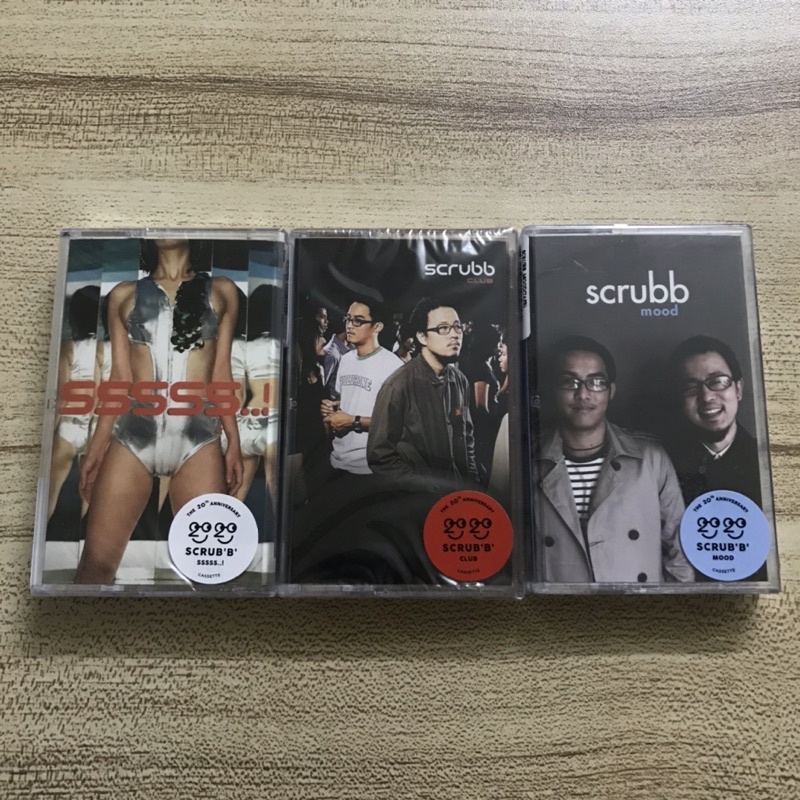 เทปคาสเซ็ท Scrubb อัลบั้ม sssss..! , club , mood