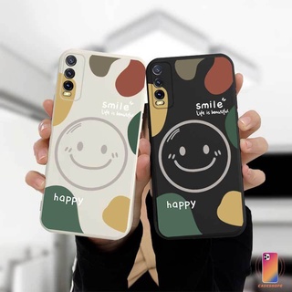 เคสแบบนิ่ม VIVO Y20 Y15S Y91C Y21 2021 Y21A Y21T Y12 Y16S Y12 Y16 Y30 Y21S Y20S Y12 Y16i Y01 Y91 Y30i Y93 Y95 Y15 Y17 Y50 Y53S Y51 2020 Y51A Y33T Y10 Y33S Y1S Y11 Y31 Y20i Y91i Y90 Y51S Y12 Y16A Y33 Y53 Y11S Y30G Y12 ยิ้มมีความสุข เคสโทรศัพท์หน้ายิ้ม