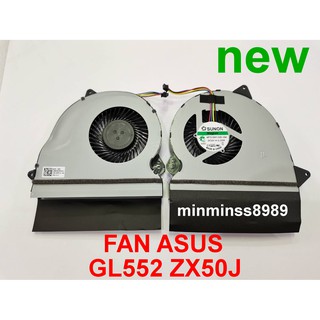 ASUS CPU FAN พัดลมโน๊ตบุ๊ค ASUS ZX50 ZX50J GL552 GL552JX GL552VM