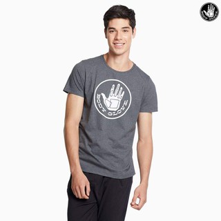 BODY GLOVE Sport Casual Cotton Men Crew Neck TEE คอกลมผู้ชาย  สีเทาเข้ม Dk.Grey