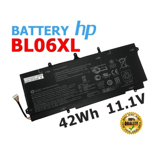 HP แบตเตอรี่ BL06XL ของแท้ (สำหรับ EliteBook Folio 1040 G1 G2 Series) HP Battery Notebook แบตเตอรี่โน๊ตบุ๊ค เอชพี