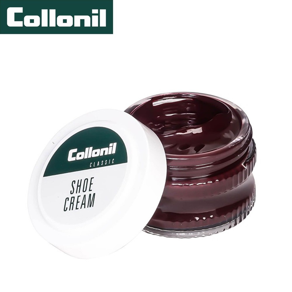 Collonil Shoe cream 50 ml สีมะฮอกกานี สำหรับฟื้นฟูและซ่อมแซมสีหนังเรียบ ...