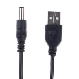 สายต่อไฟ สายชาร์จ สาย USB DC ขนาด 5.5 x 2.1 มม.