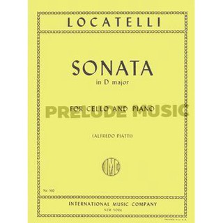 (Cello) Locatelli, P A: Sonata Dmaj Vc Pft (IMC530)