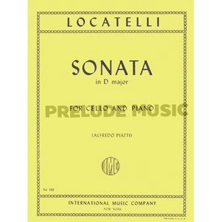 (Cello) Locatelli, P A: Sonata Dmaj Vc Pft (IMC530)