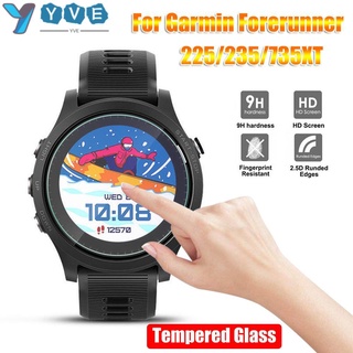 Yvette ฟิล์มกระจกนิรภัยกันรอยหน้าจอ Hd 9H สําหรับ Garmin Forerunner 235 225 735XT