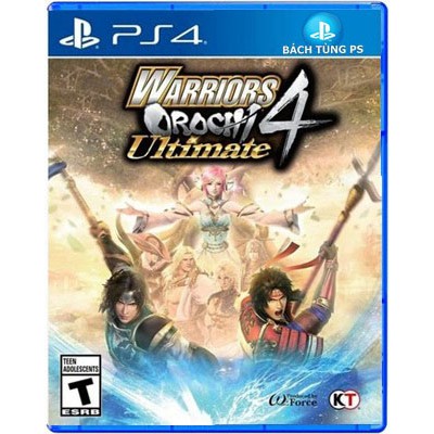 Warriors Orochi 4 Ultimate Ps4 Game Disc