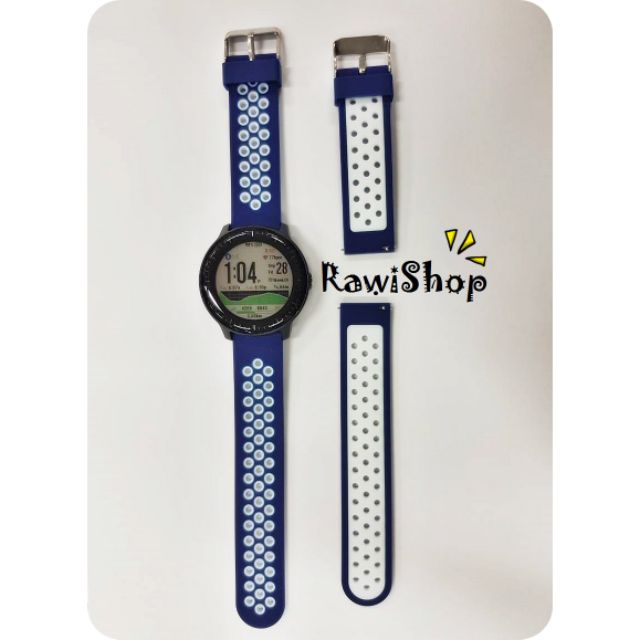 [พร้อมส่ง] สายนาฬิกาซิลิโคนGarmin Vivoactive3/ 3 music,GARMIN Forerunner 645 / 645 Music,Garmin Vivo