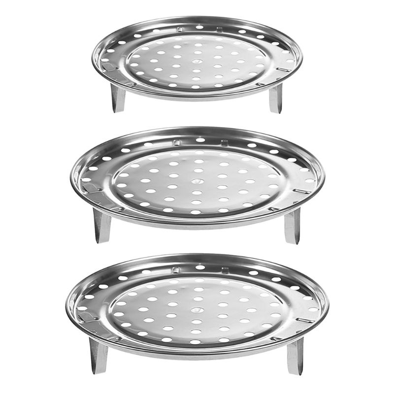 Stainless Steel Steamer Tray Rack Multifunctional Durable  Steaming Stand Coo