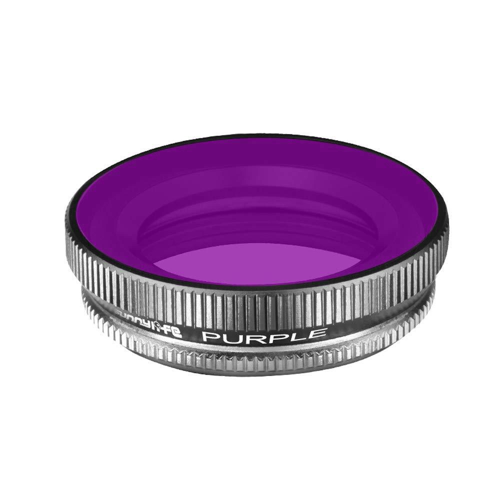 2PC OSMO Action Diving Purple/Red Lens Filter Camera Lens Filters for