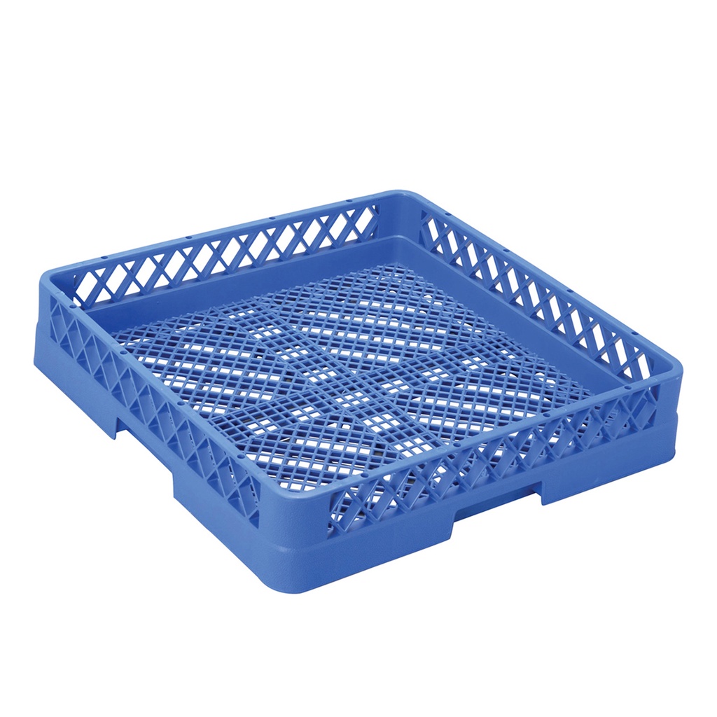 OZTI กะบะล้างจานหน้าเรียบอเนกประสงค์ตาถี่ (TR 2) สีน้ำเงิน