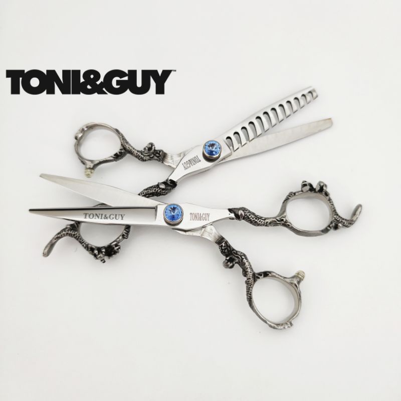 ถูก/แท้ Toni&amp;Guy 1คู่ ชุดกรรไกรตัดผม ขนาด 6 นิ้ว Made in Japan