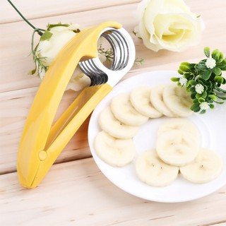 kw175 Banana Slicer Fruit Cutter - Yellow