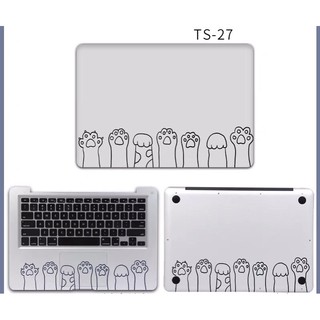 Sticker Laptop notebook สติ๊กเกอร์ติดโน๊ตบุ๊คทุกรุ่น กันน้ำ กันรอย แปะง่าย ลอกออกไม่เป็นคราบกาว สอบถามรุ่นก่อนสั่งซื้อ