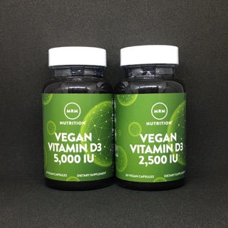 Preorder MRM, Vegan Vitamin D3, 60 Vegan Capsules