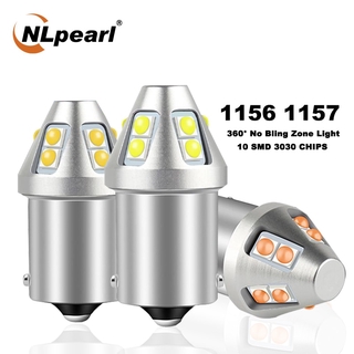 Nlpearl หลอดไฟเลี้ยวรถยนต์ 1156 Ba15S P21W Led Bau15S Py21W 3030 Sm 1157 Bay15D Led P 21 / 5W